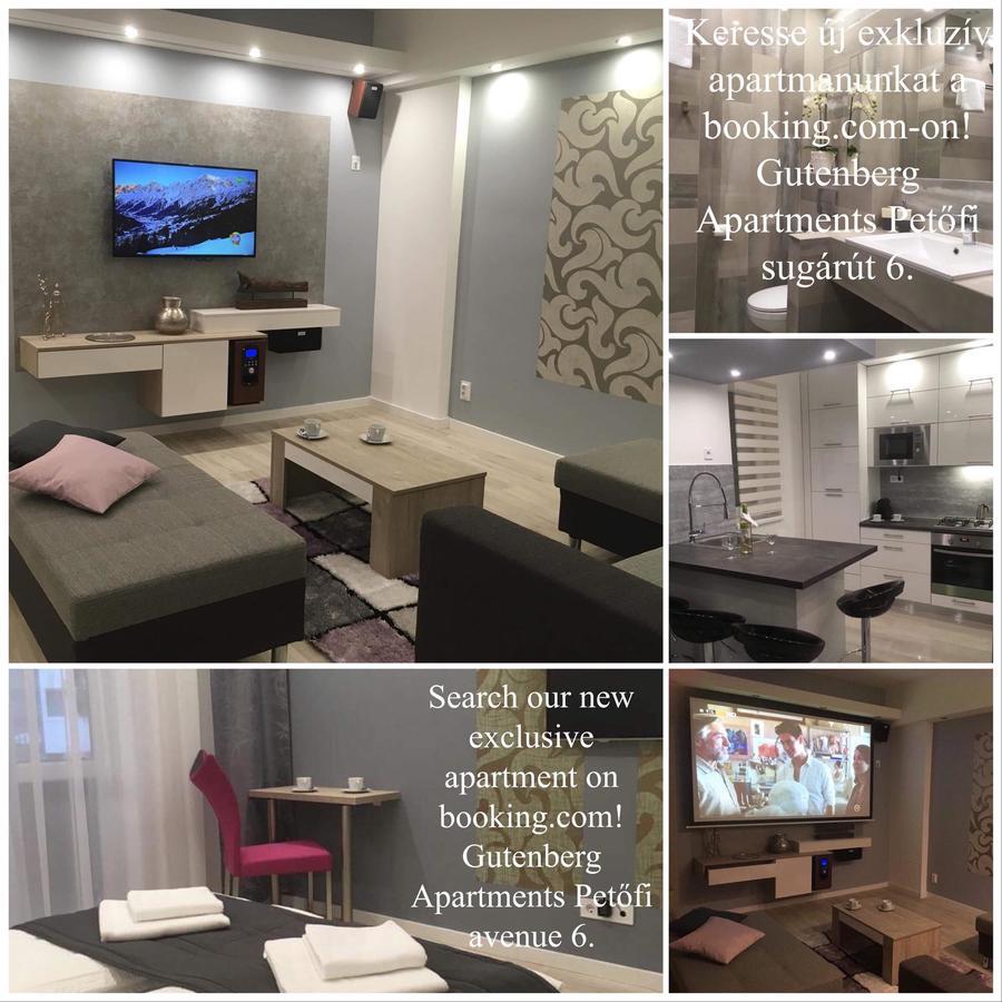 Gutenberg Apartments Сегед Екстер'єр фото